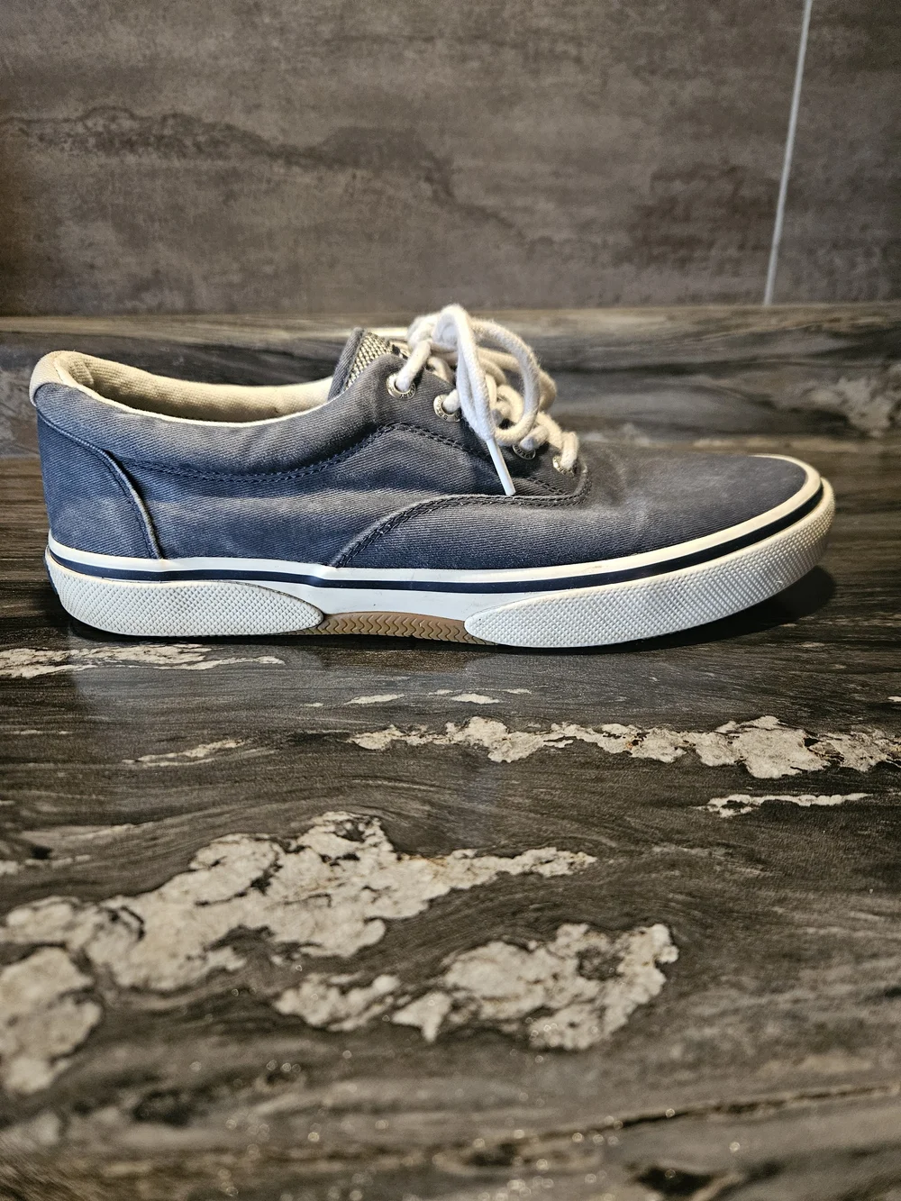 Sperry Halyard CVO Blue Sneakers Men Size 9